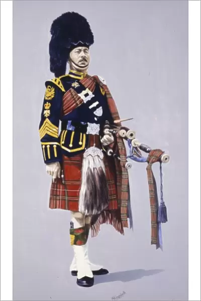 Pipe Major - Royal Scots Dragoon Guards