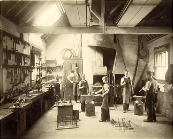 Kensington & Chelsea District School, blacksmiths shop