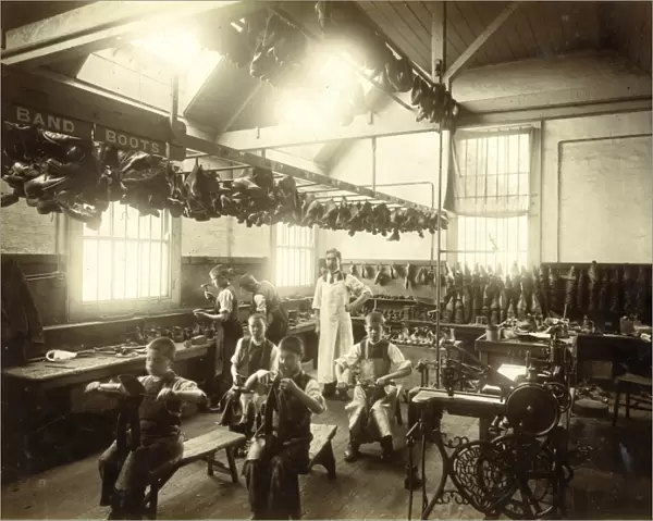 Kensington & Chelsea District School, shoemakers shop