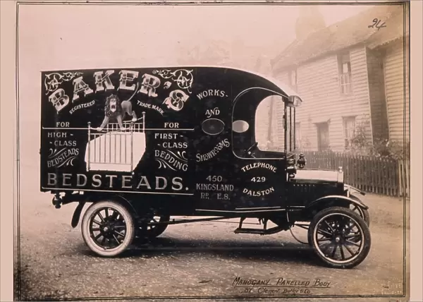 Delivery Van for Bakers Bedsteads
