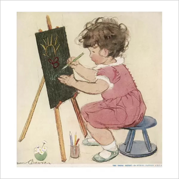 The Young Artist by Muriel Dawson