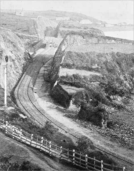 Castle Pill railway, near Milford Haven, South Wales