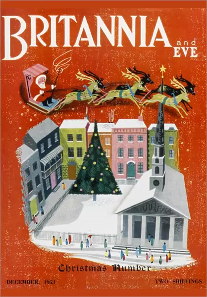 Britannia and Eve front cover, December 1953