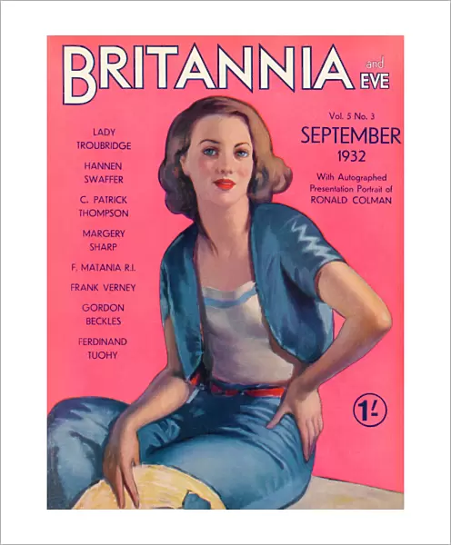 Britannia and Eve magazine, September 1932