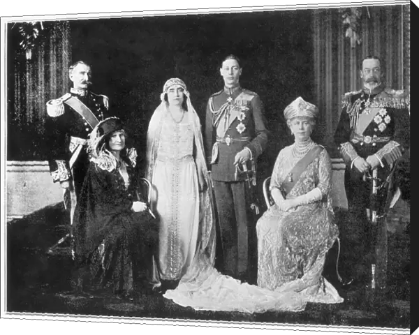 George VI Weds Elizabeth
