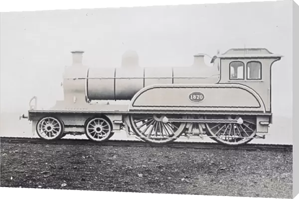Locomotive no 1870 4-4-0