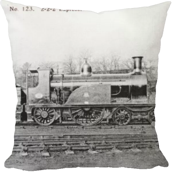 Locomotive no 123 2-2-2 express