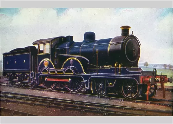 Locomotive no 1831 4-4-0 express engine