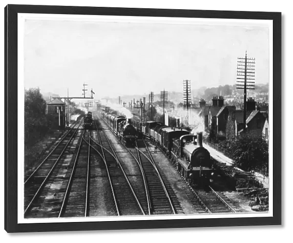 Trains at Redhill
