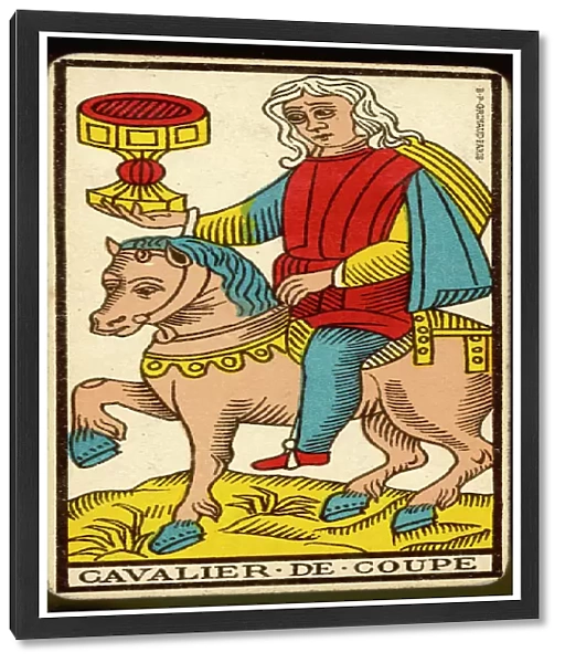 Tarot Card - Cavalier de Coupe (Knight of Cups)