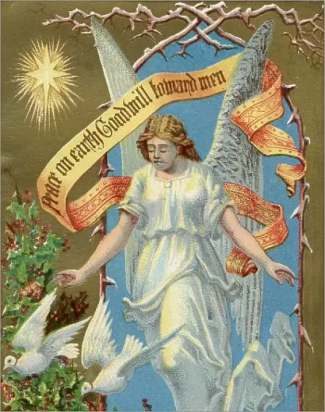 Angel with Doves