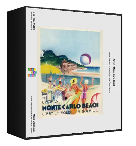 Advert  /  Monte Carlo Beach