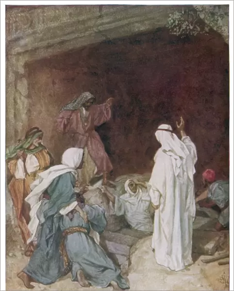Jesus Revives Lazarus