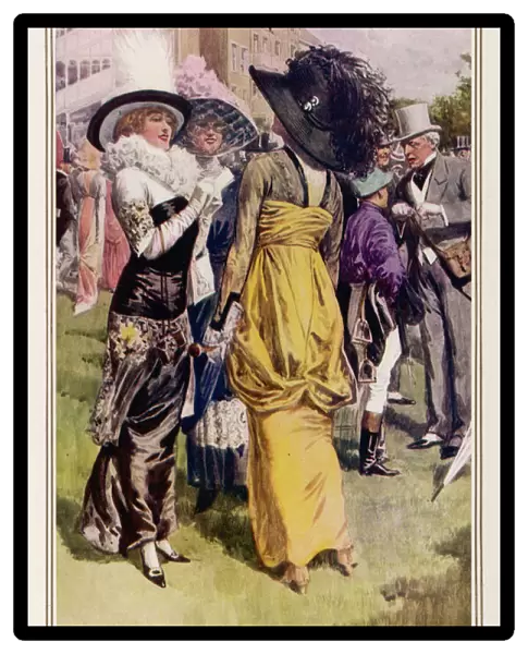 Cup Day at Ascot  /  1914