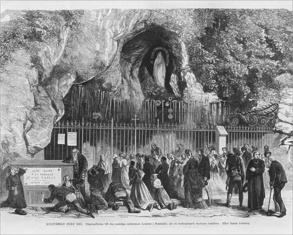 The Grotto in 1875