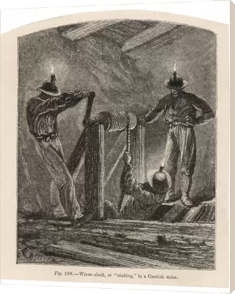 Tin Mining  /  Cornwall  /  1869