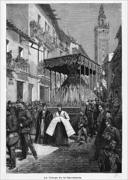 Procession at Seville