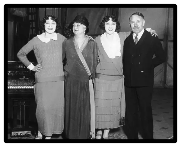 The Dolly Sisters and Parents, USA