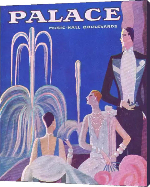 Programme cover for the Palace Theatre, Paris