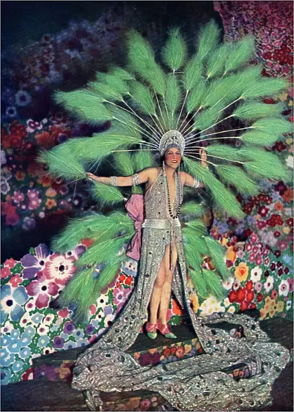 Jane Marnac in Tout Paris at the Casino de Paris, Paris, 192