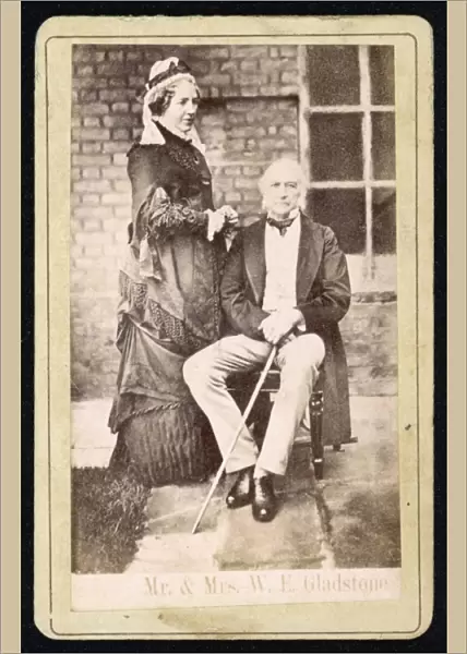 Gladstone & Wife  /  Cdv