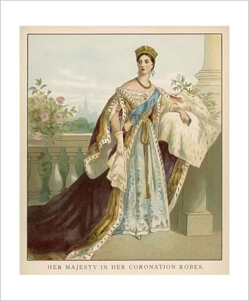 Victoria in Coronation