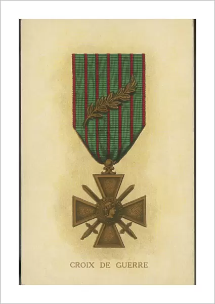 Croix De Guerre Card