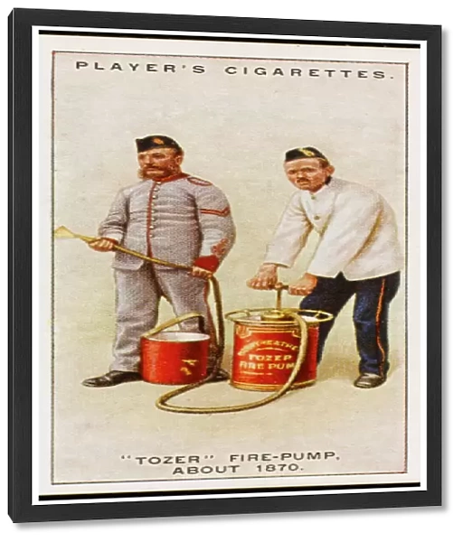 TOZER FIRE PUMP  /  C. 1870