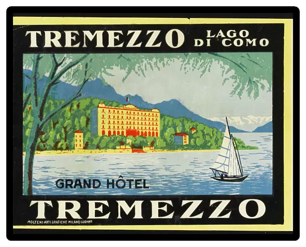 Label, Hotel on Lakecomo