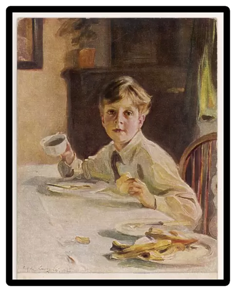 Boy at Breakfast 1932