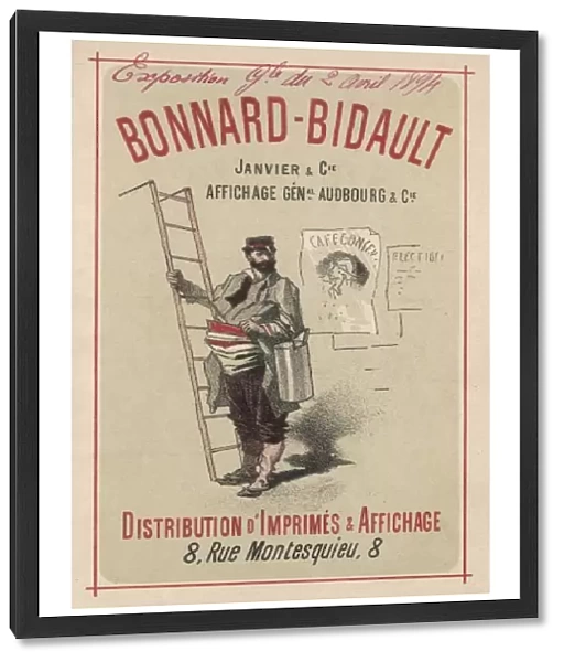 Advert  /  French Bill Post