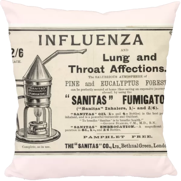 Influenza  /  Fumigator  /  1900