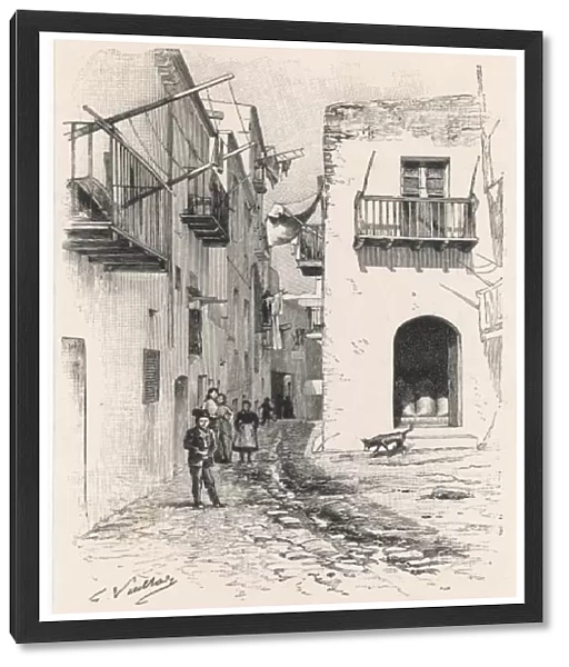 Ibiza  /  Street Scene 1896
