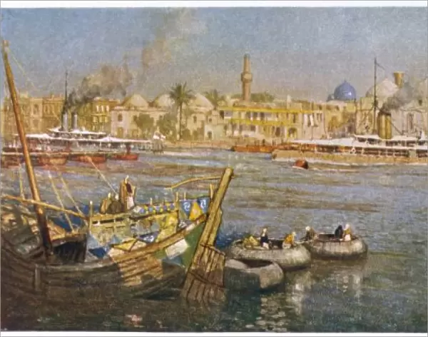 Baghdad  /  River 1918