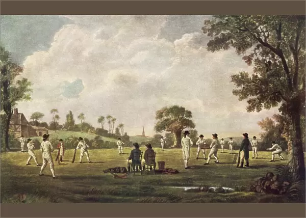 Match at Hambledon  /  1777