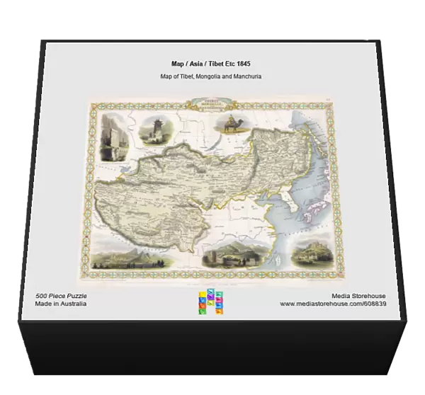 Map  /  Asia  /  Tibet Etc 1845