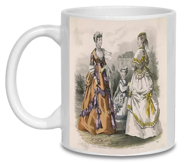 Polonaise Dresses 1868
