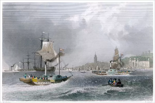 Thames Steamer 1835