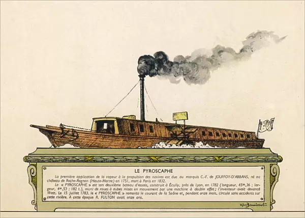 Pyroscaphe Steamboat