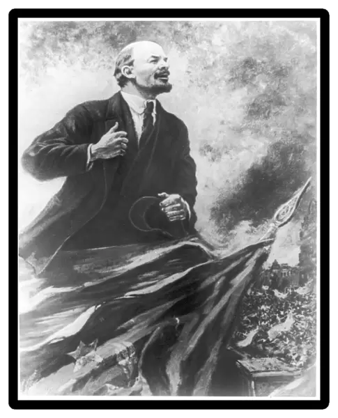 Lenin Making Speech
