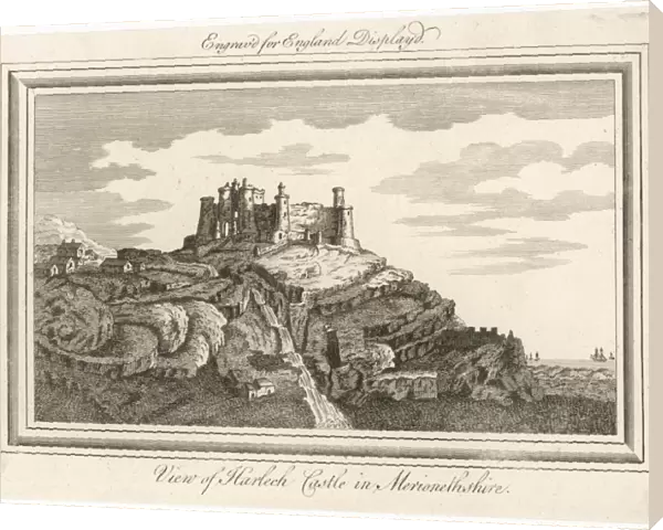 Harlech Castle  /  Display d