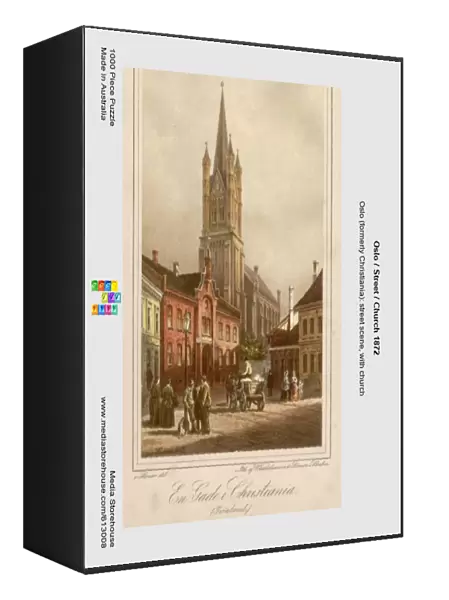 Oslo  /  Street  /  Church 1872