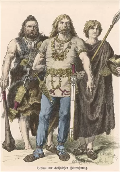 German Tribal Men