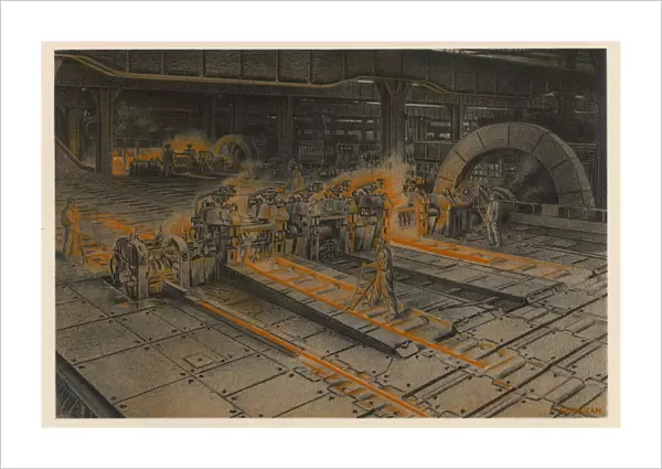 French Steel Works  /  1930