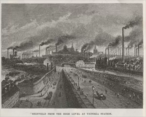 Sheffield  /  Harpers 1884