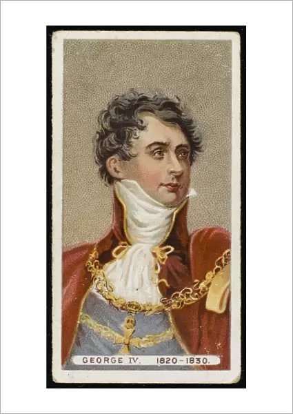 George IV (Cig Card)