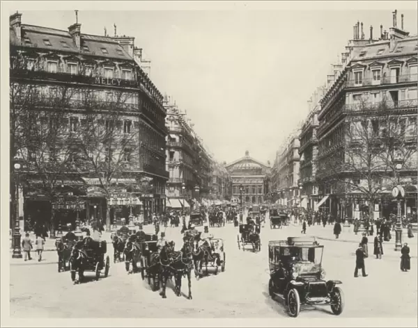 Paris  /  Avenue Opera 1904