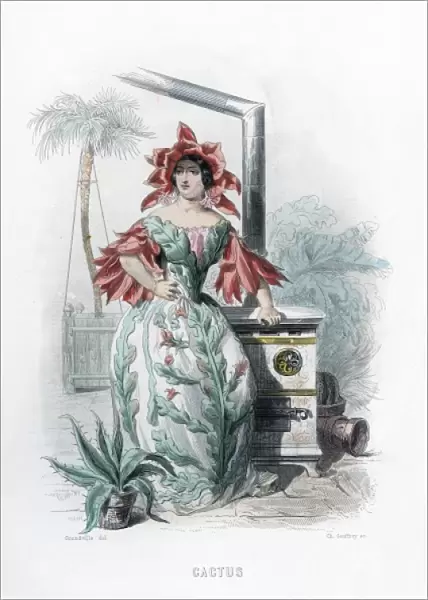 Grandville Cactus 1847