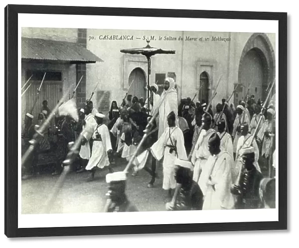 Sultan of Morocco at Casablanca