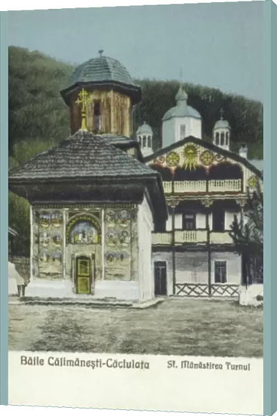 Romania - Calimanesti - Monastery & Tower